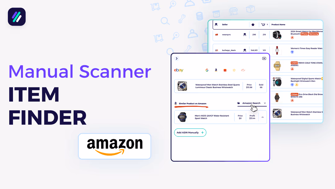 Manual Scanner – Item finder tutorial – Amazon