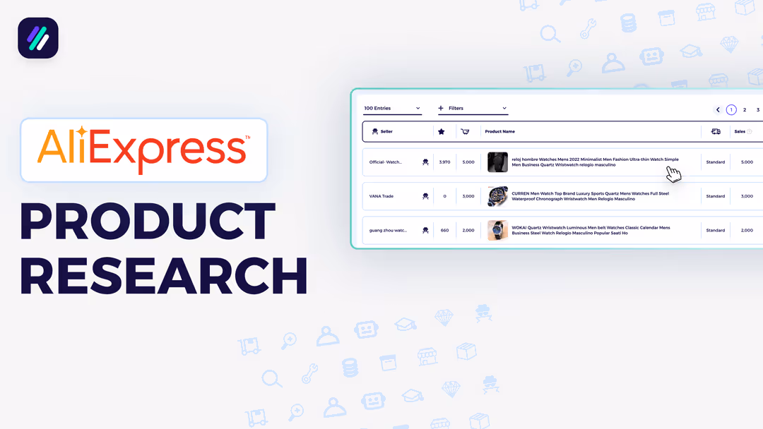 AliExpress Product Research tutorial
