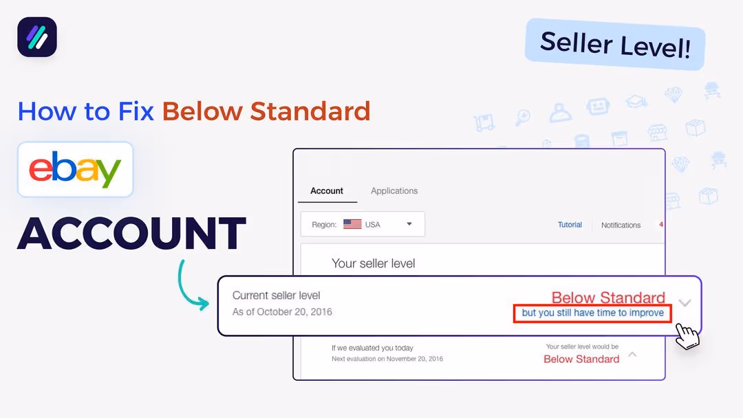 My eBay Account is Below Standard - Here’s How To Fix It