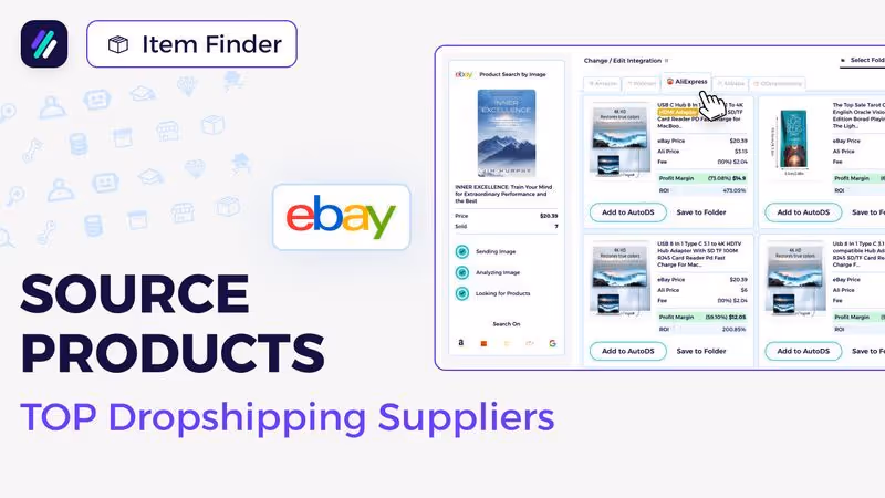 Item Finder: Source Products from Top Dropshipping Suppliers