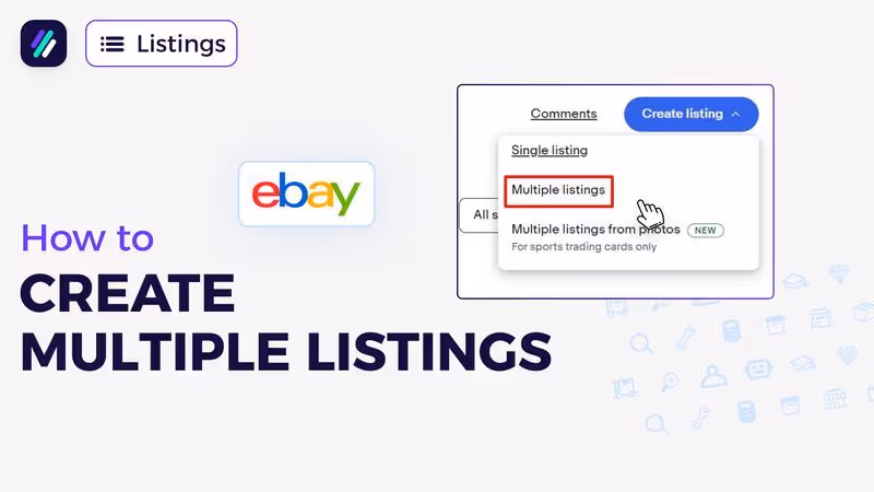 How to Create Multiple Variation Listings on eBay Tutorial