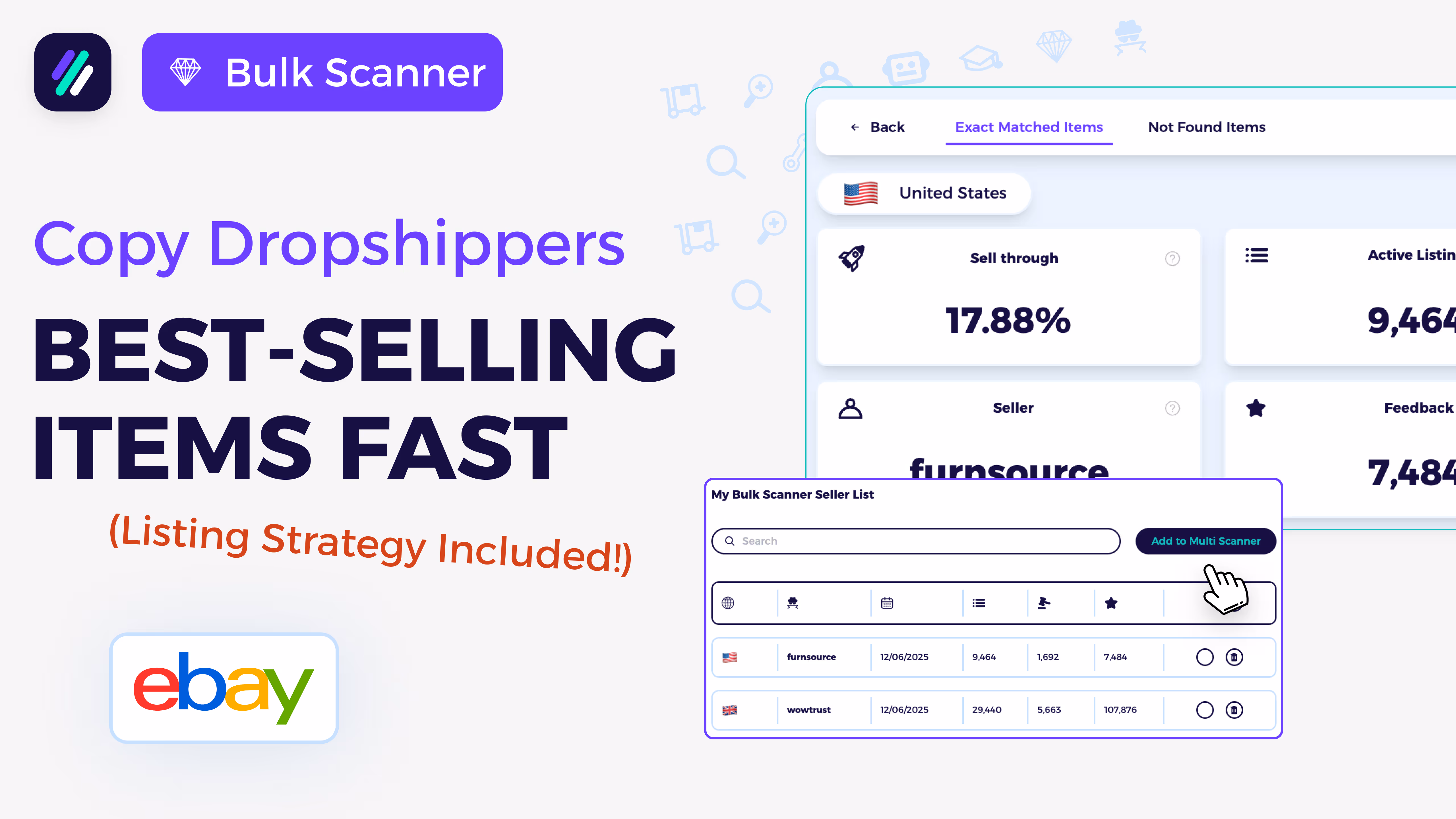 Bulk Scanner: Copy Dropshippers Best-Selling Items Fast (Listing Strategy Included)