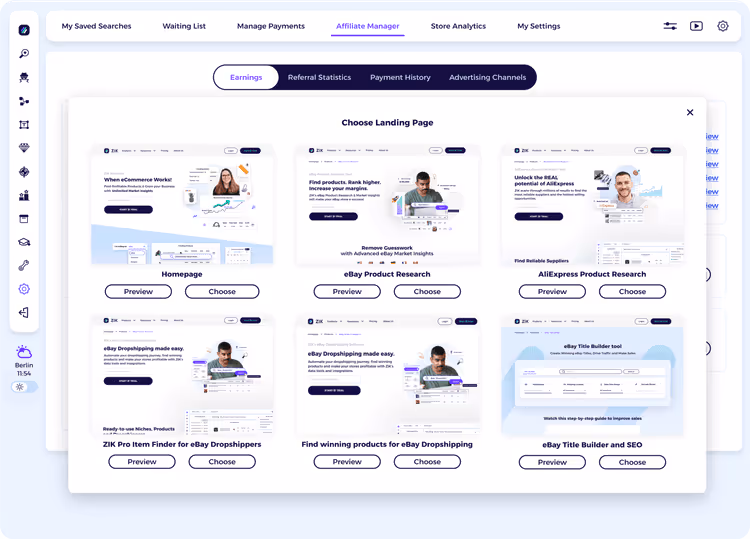 ZIK Affiliate Resources