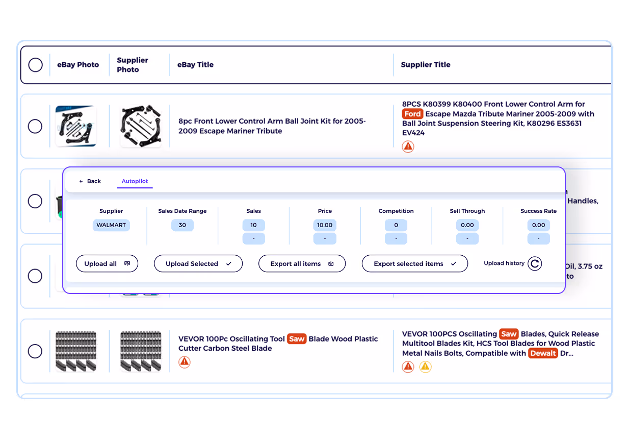 walmart to ebay dropshipping software with ZIK autopilot ai dropshipping automation