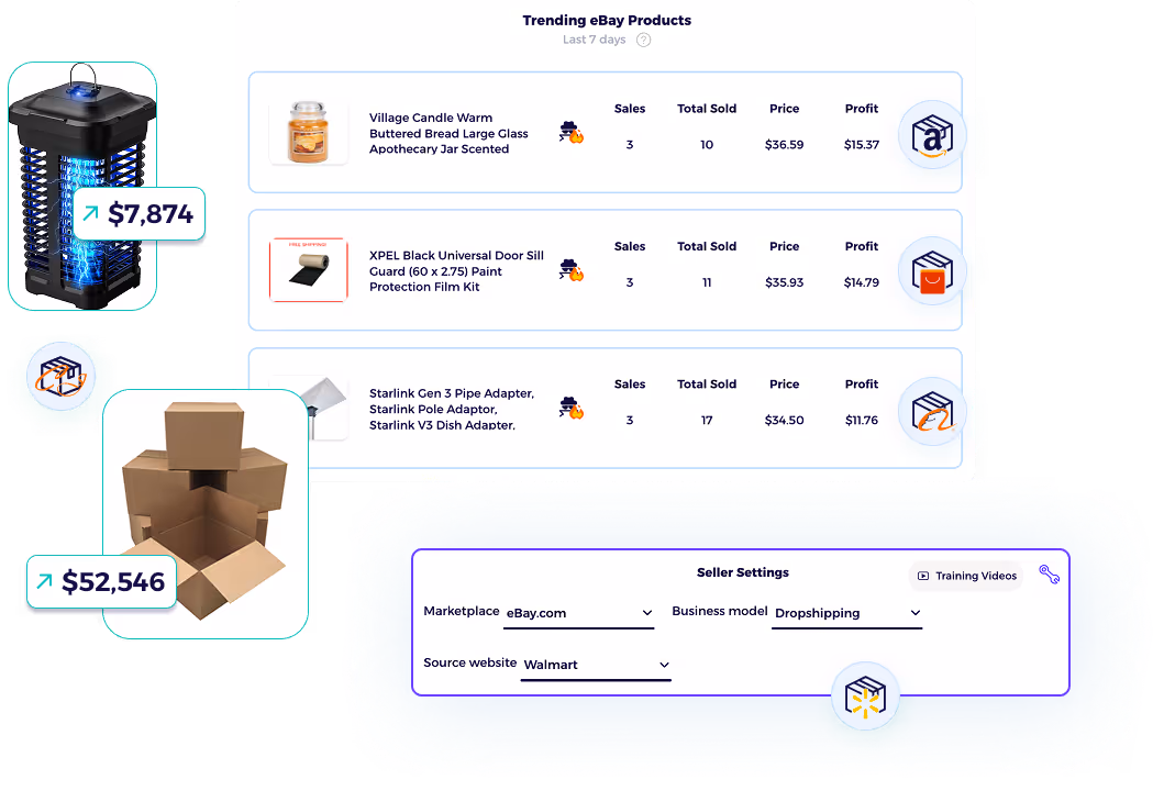 Find Winning eBay Products in Minutes. Instant, Data-Driven Insights for Every Seller Type