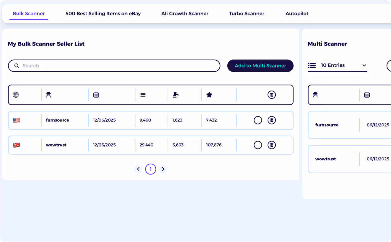 step 1 zik analytics bulk scanner