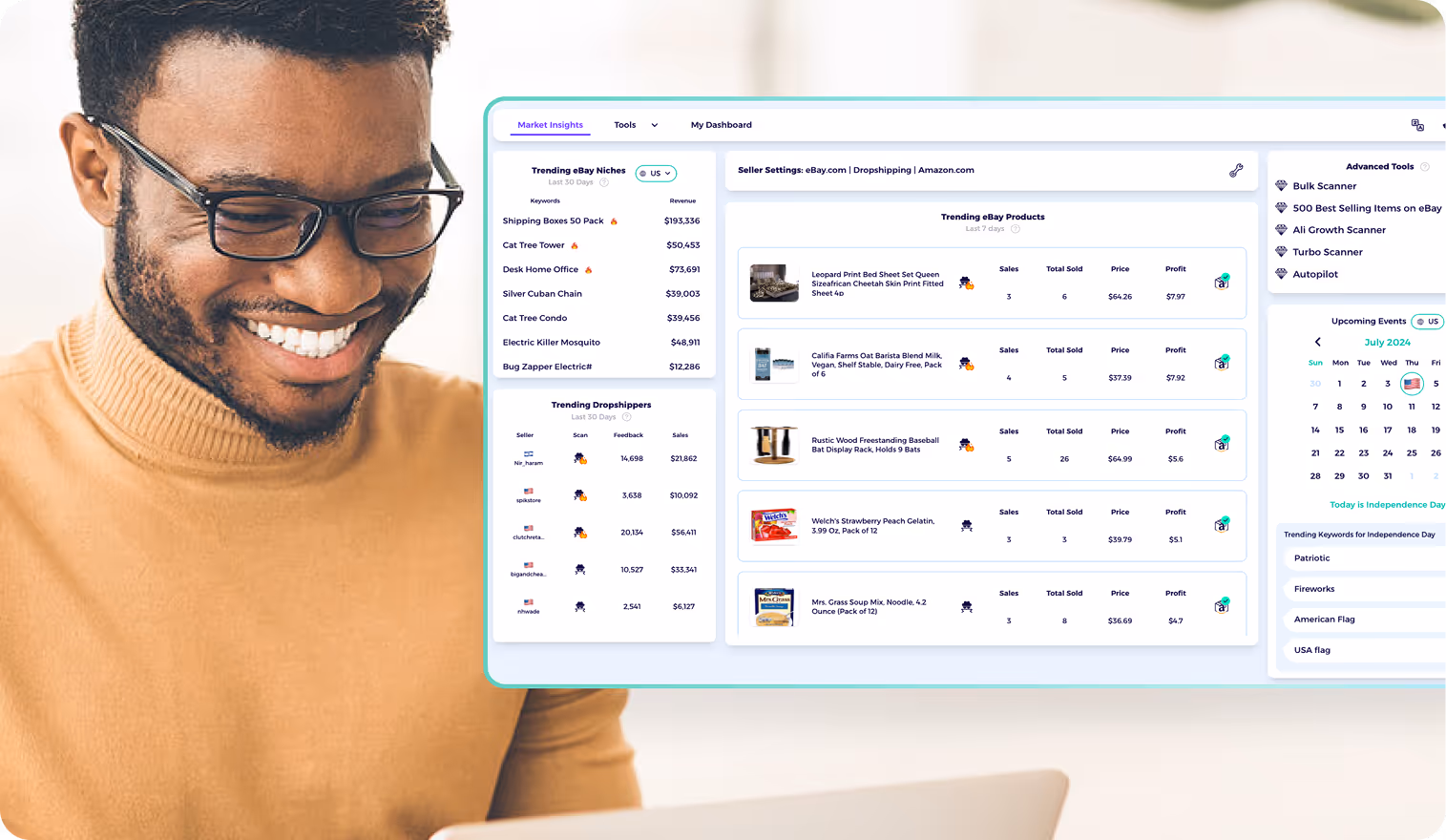 eBay seller tools for Start with Trending Products, Not Wild Guesses