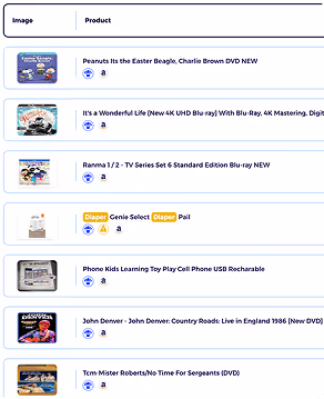 ebay product explorer product results