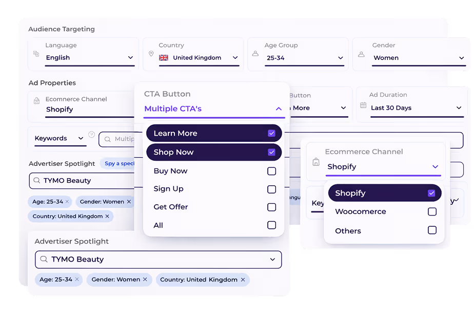 adspy search filters