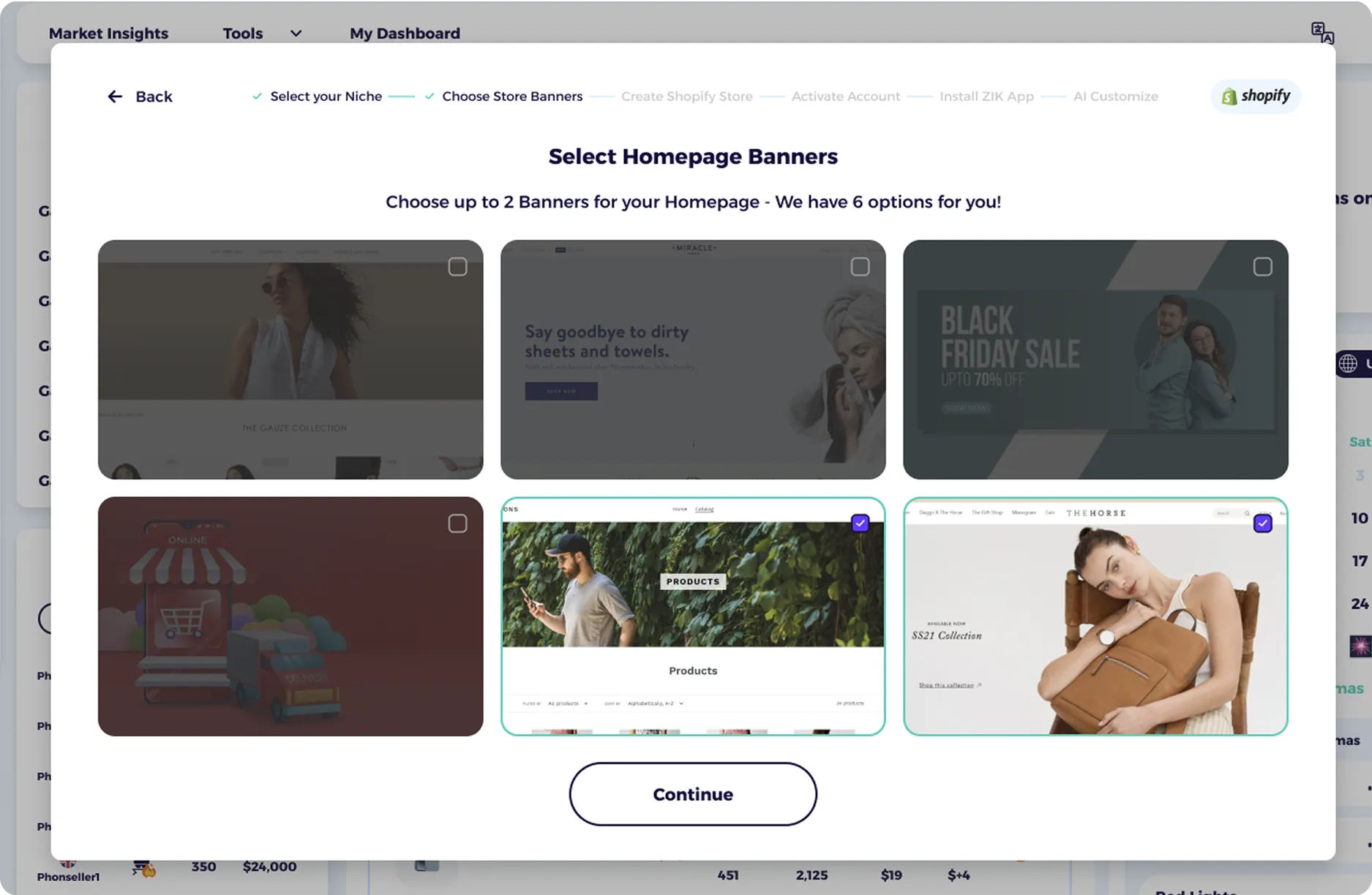 Customize Shopify store homepage with AI