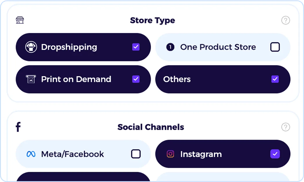shopify market insights with shopify store finder