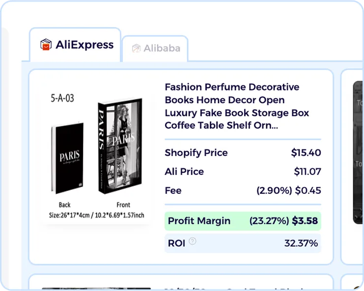 shopify product explorer with shopify suppliers
