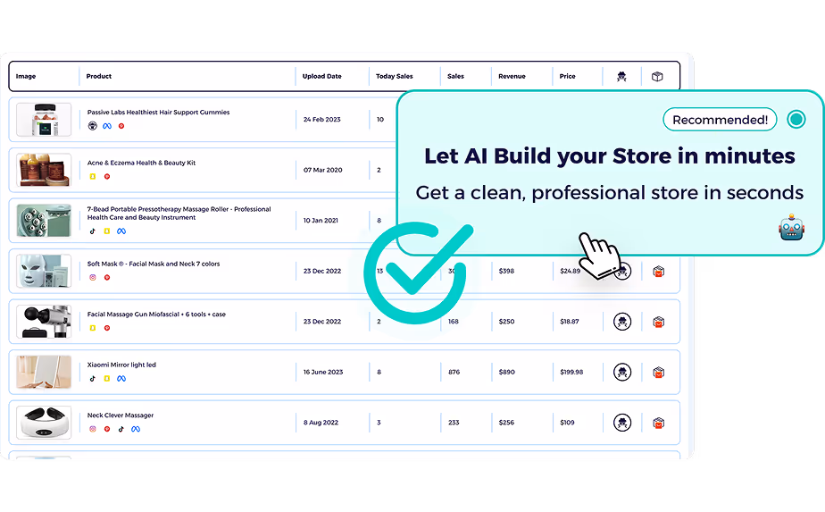 try shopify website builder now