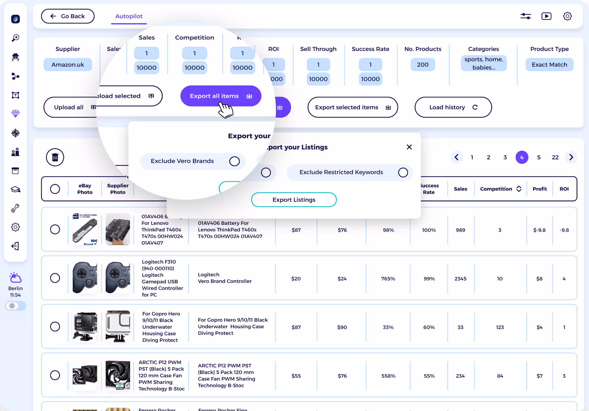 ebay listing software step 2 upload your listings