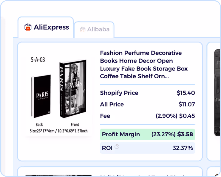 ecommerce spy tool with aliexpress sourcing products